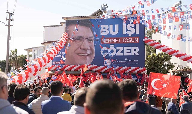 Cumhur İttifakı Bodrum Belediye Başkan Adayı Tosun: "Turgutreis, 15 senedir ötekileştiriliyor, hizmet alamıyor"