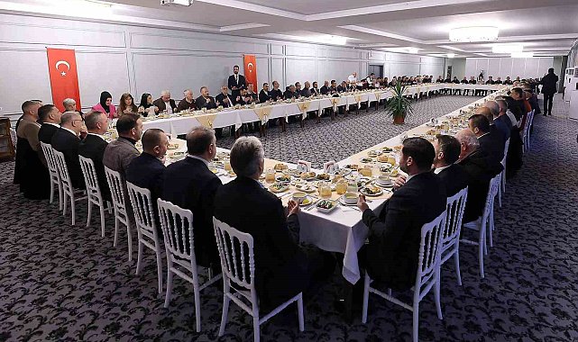 Cumhur ittifakı iftarda bir araya geldi