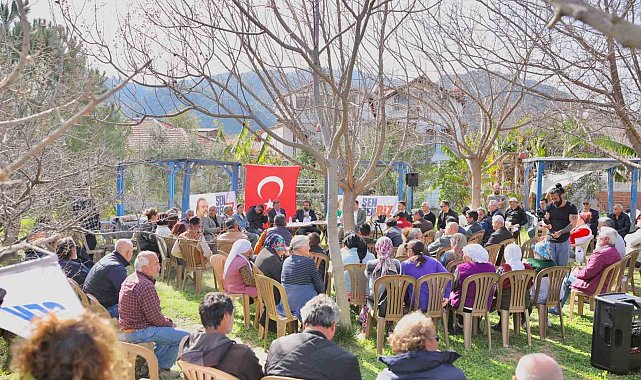 Cumhur İttifakı Marmaris Belediye Başkan Adayı Yazıcı, vatandaşlarla buluşmaya devam ediyor