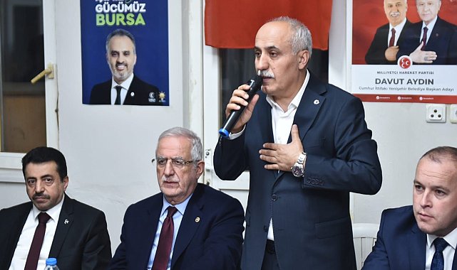 Davut Aydın: "Yenişehir fide ve tohum üretiminde merkez olacak"