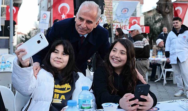 Denizli Büyükşehrin iftar sofrası Akkonak'ta kuruldu