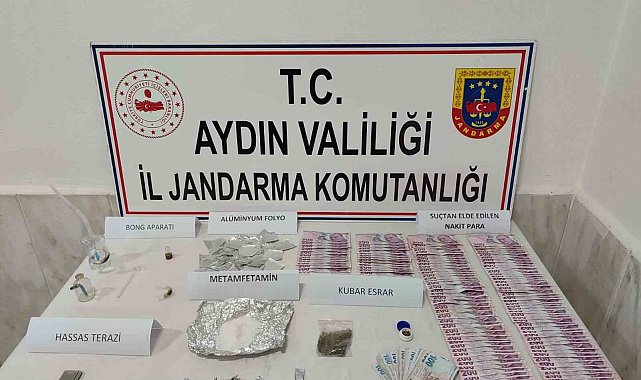 Didim'de uyuşturucu operasyonu