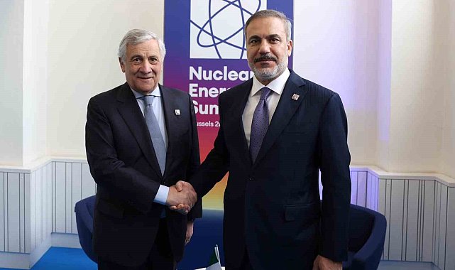 Dışişleri Bakanı Fidan, İtalyan mevkidaşı Tajani ile görüştü