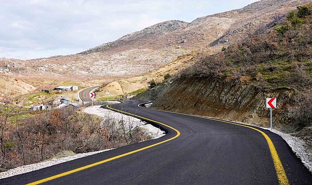 Diyarbakır ile Elazığ arasındaki bağlantı yolu ulaşıma açıldı