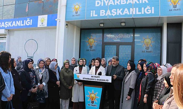 Diyarbakır'da AK Partili kadınlardan 8 Mart mesajı