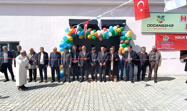 Doğanşehir'de toplu açılış