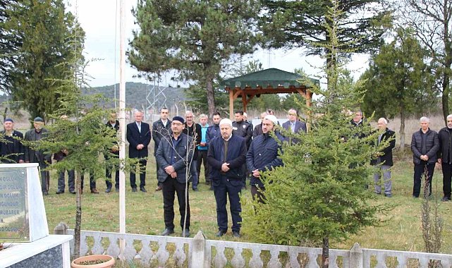 Domaniç'te şehit Mehmet Emre Çakar dualarla anıldı