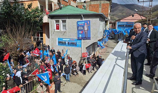 DSP Genel Başkanı Aksakal Alaplı'ya geldi
