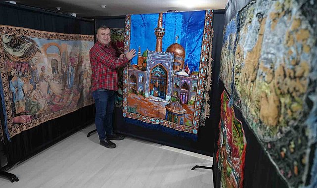 Dünyanın nadir motifleri bu koleksiyonda: 17 ülkeden 120 duvar halısı