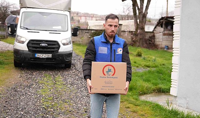 Düzce Belediyesi her zaman yanlarında