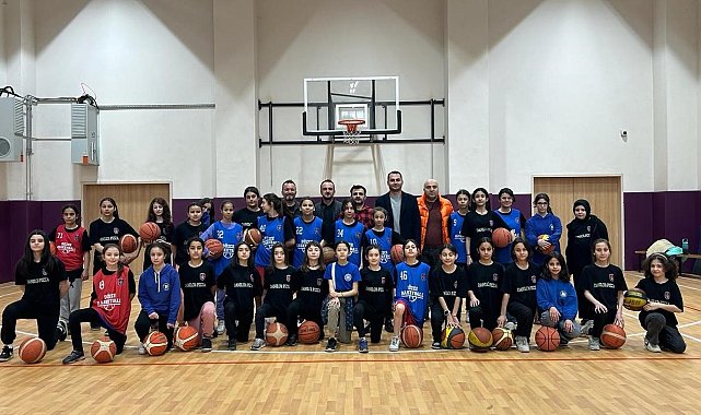 Düzce'de yetenekli ve gelişim vaat eden sporcu adaylarına basketbol eğitimi