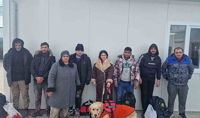 Edirne'de 8 düzensiz göçmen yakalandı