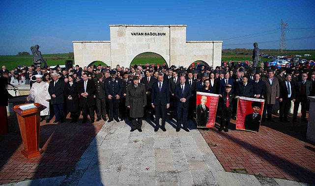Edirne'de Çanakkale şehitleri düzenlenen törenle anıldı