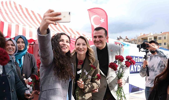 Efeler Belediye Başkan Adayı Pehlivan, kadınların umudu oldu