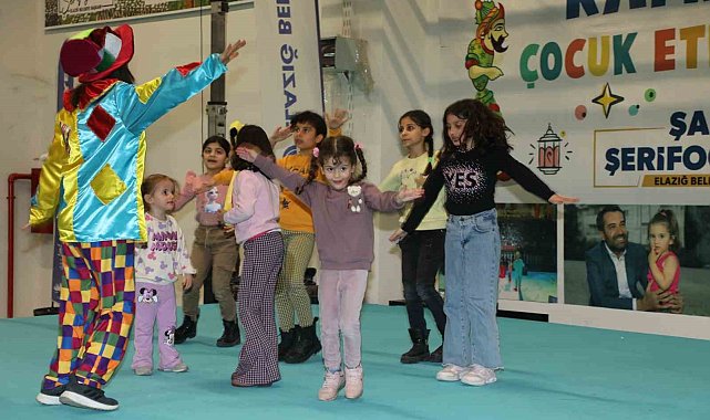 Elazığ Belediyesi, çocuklara unutulmaz bir Ramazan yaşatıyor