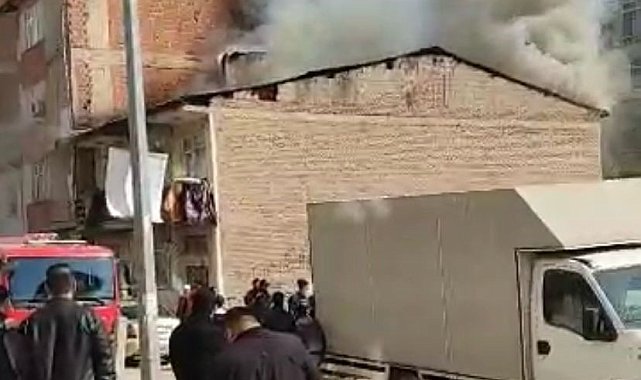 Elazığ'da korkutan yangın