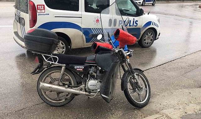 Elazığ'da motosiklet devrildi: 2 yaralı