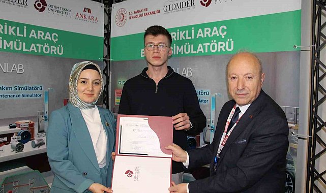 Elektrikli Araç Bakım Simülatörü Projesi kapanış toplantısı yapıldı