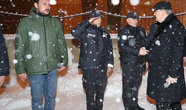 Emniyet Müdürü Yırtar personelle sahur yaptı