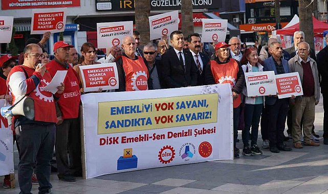 Ertemur: "Emeklilerimizin destekçisi olacağız"