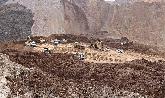 Erzincan İliç'teki maden ocağında toprak kaymasına ait yeni görüntü ortaya çıktı