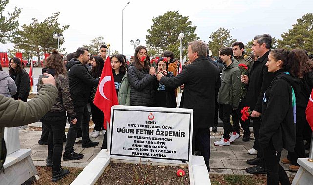 Erzincan'da 18 Mart Çanakkale Zaferi ve şehitler anıldı