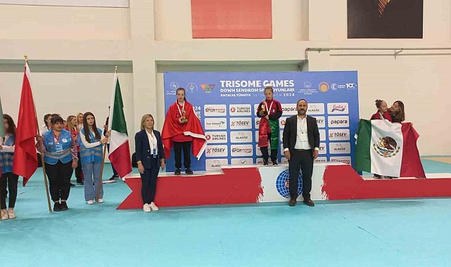 Erzurumlu özel sporcunun büyük başarısı