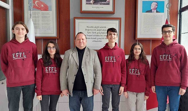 Eskişehir Fatih Fen Lisesi öğrencileri Eskişehir'i gururlandırdı