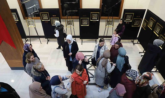 Esmaül Hüsna Sergisi'ne yoğun ilgi