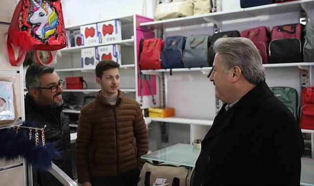 Esnaftan Başkan Palancıoğlu'na yoğun ilgi