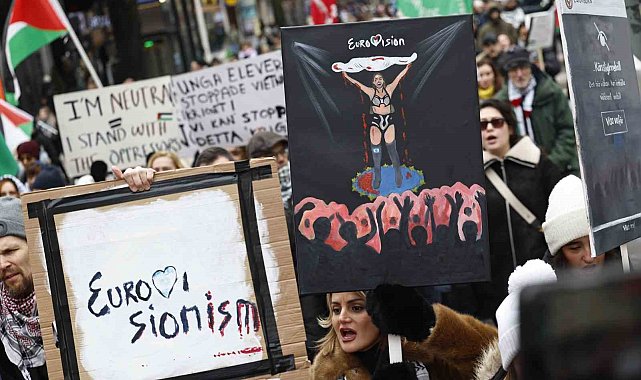 Eurovision Şarkı Yarışması'nda 8 ülkeden "Gazze" bildirisi