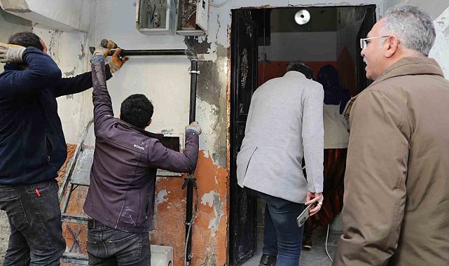 Eyyübiye'de 625 ev daha doğalgaz konforuyla tanışıyor