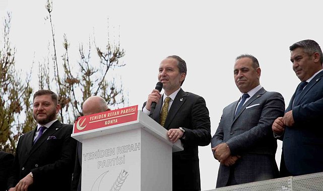 Fatih Erbakan: "Türkiye genelinde adım adım 1 milyon üyeye doğru yürüyoruz"