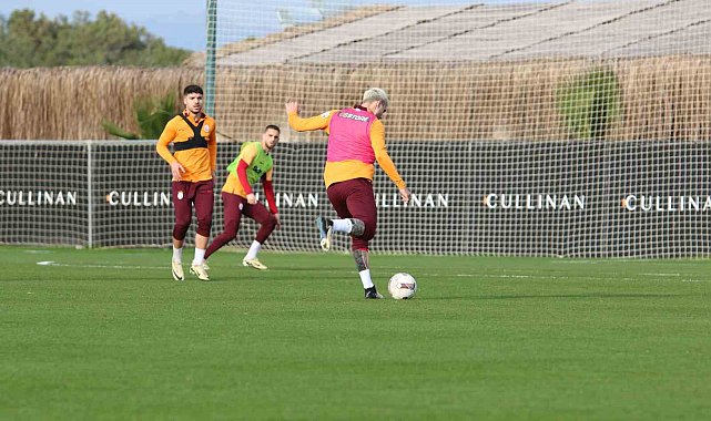 Galatasaray, Antalya'da Hatayspor maçı hazırlıklarını sürdürdü