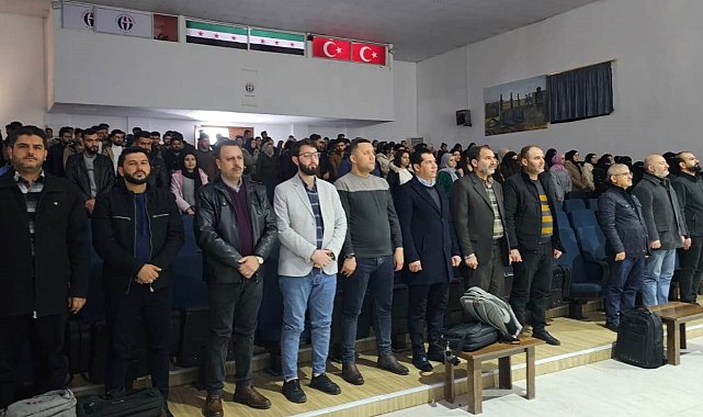GAÜN Afrin Eğitim Fakültesi'nde 18 Mart Çanakkale Zaferi ve Şehitlerini Anma programı