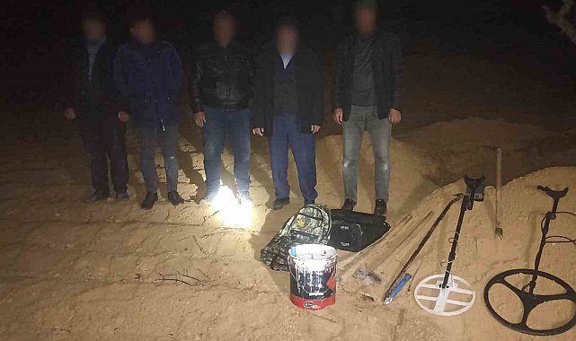 Gaziantep'te tarihi eser kaçakçılarına suçüstü: 6 gözaltı