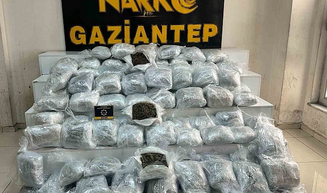 Gaziantep'te uyuşturucu operasyonu: 194 tutuklama