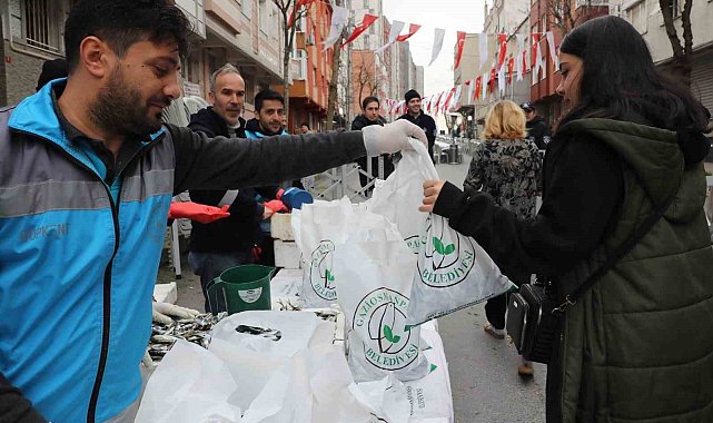 Gaziosmanpaşa Belediyesinden iftar sofralarına balık ikramı