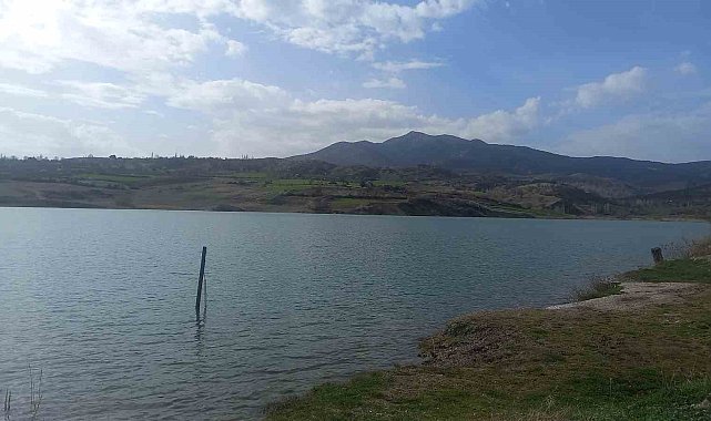 Gediz'de göletlerin doluluk oranı yüzde yüze ulaştı
