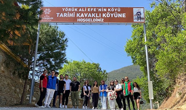 Gençler, Sultanhisar'da geçmişle buluştu
