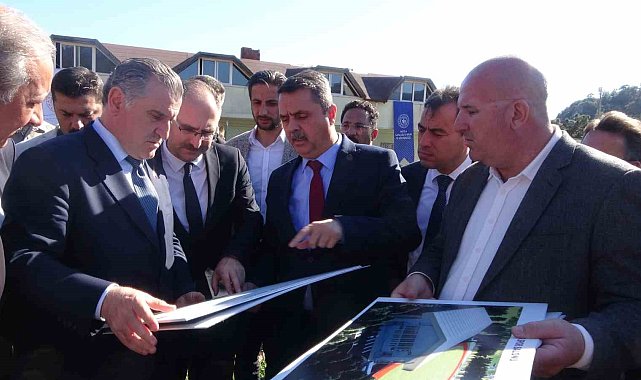 Gençlik ve Spor Bakanı Bak Marmaris'te projeleri inceledi