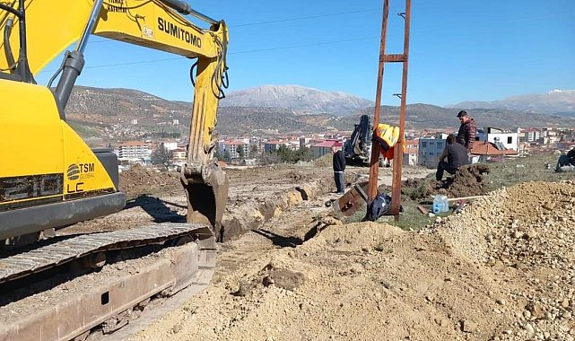Gölbaşı'nda altyapı çalışmaları devam ediyor