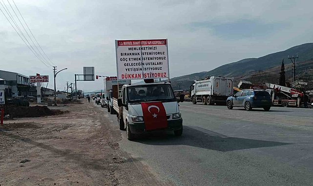 Gölbaşı'nda mobilyacılar ve marangozlar iş yeri istiyor