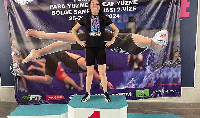 Görme engelli sporcudan büyük başarı