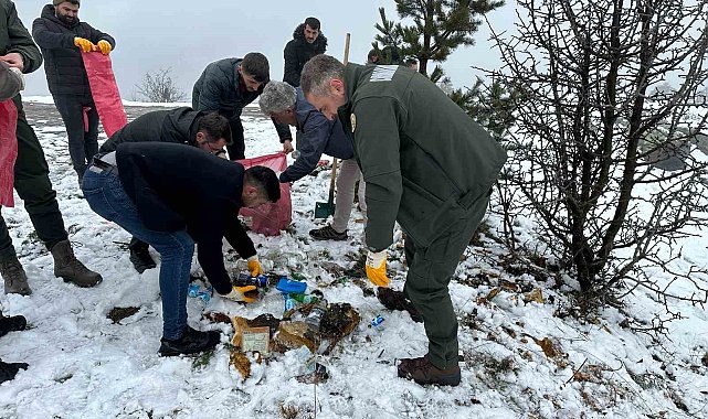 Gümüşhane'de ormanı kirletenler fotokapanla tespit edilip adli ve idari para cezası uygulanacak