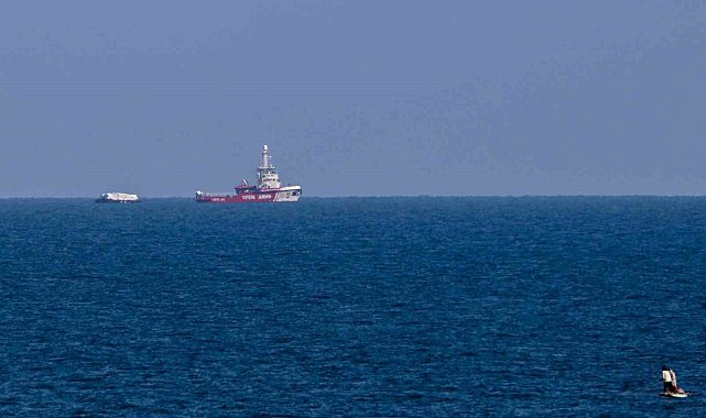 Güney Kıbrıs'tan yola çıkan yardım gemisi Gazze kıyılarına ulaştı
