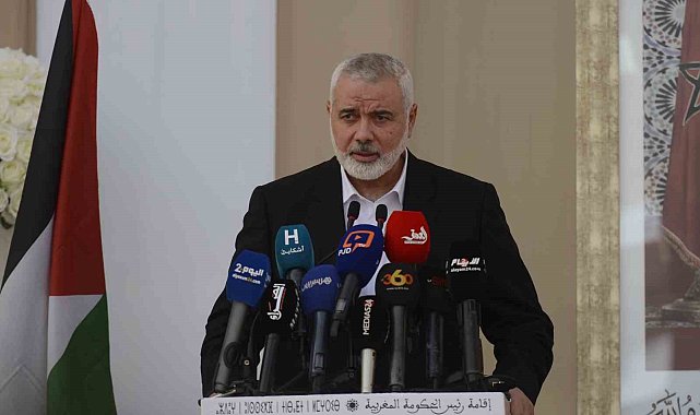 Hamas Siyasi Büro Başkanı Haniye: "Düşman halen, ateşkes ve halkımıza yönelik saldırıları durdurma konusunda garanti vermeyi reddediyor"