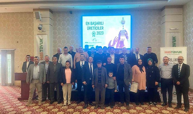 Hastavuk, üreticilerini ödüllendirdi