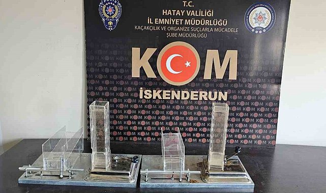 Hatay'da kaçak tütün operasyonu