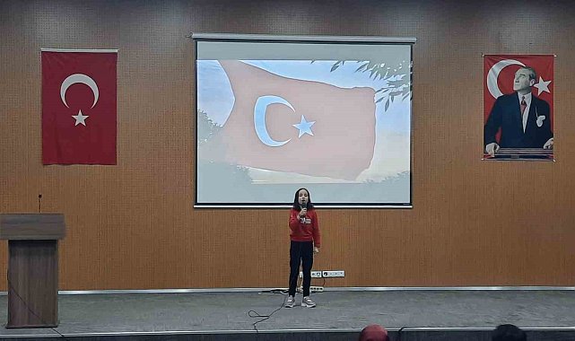 Hisarcık'ta İstiklal Marşı'nı Ezbere ve Güzel Okuma Yarışması